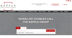 Desktop Screenshot of kepplegroup.com